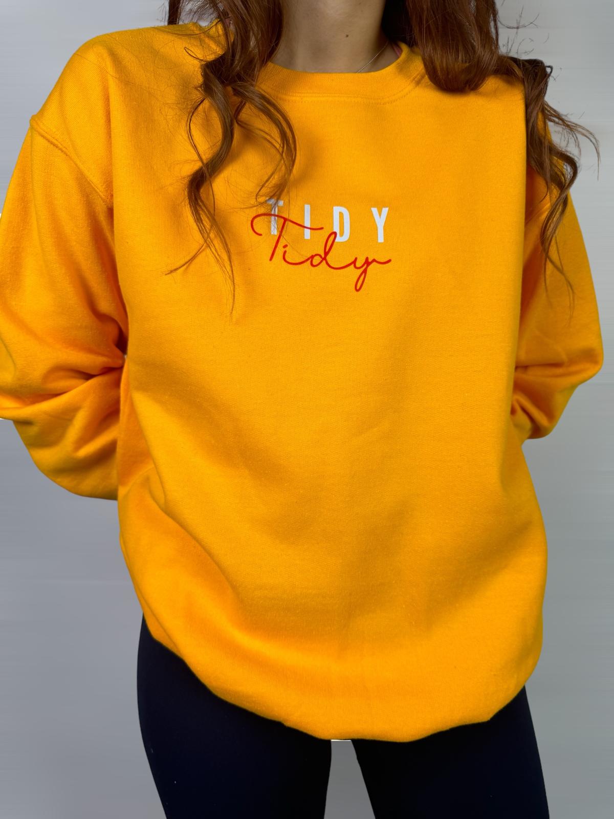 YELLOW TIDYSAP'S SWEATER