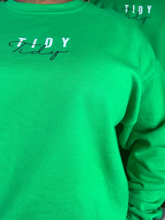 GREEN TIDY SWEATER